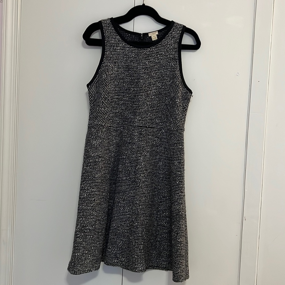J.Crew Tweed-Like Fit and Flare Work Dress